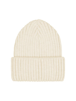 Rib beanie, Offwhite