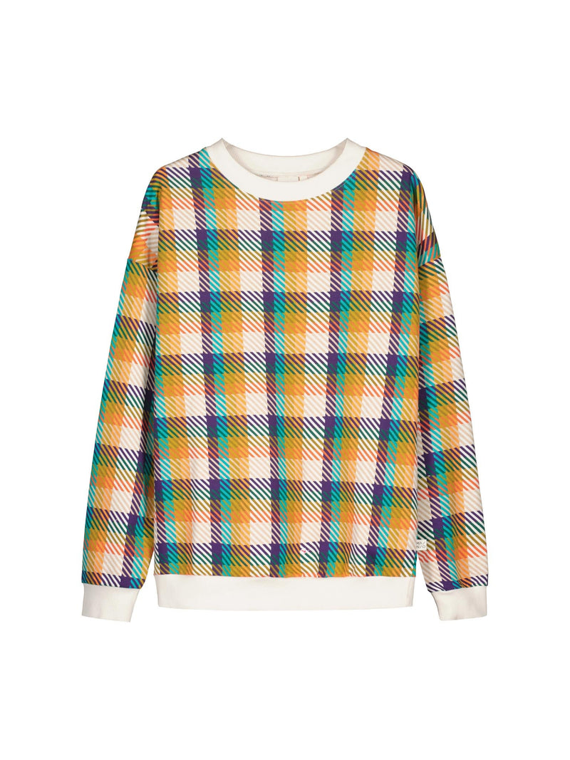 Plaid Sweatshirt, adults