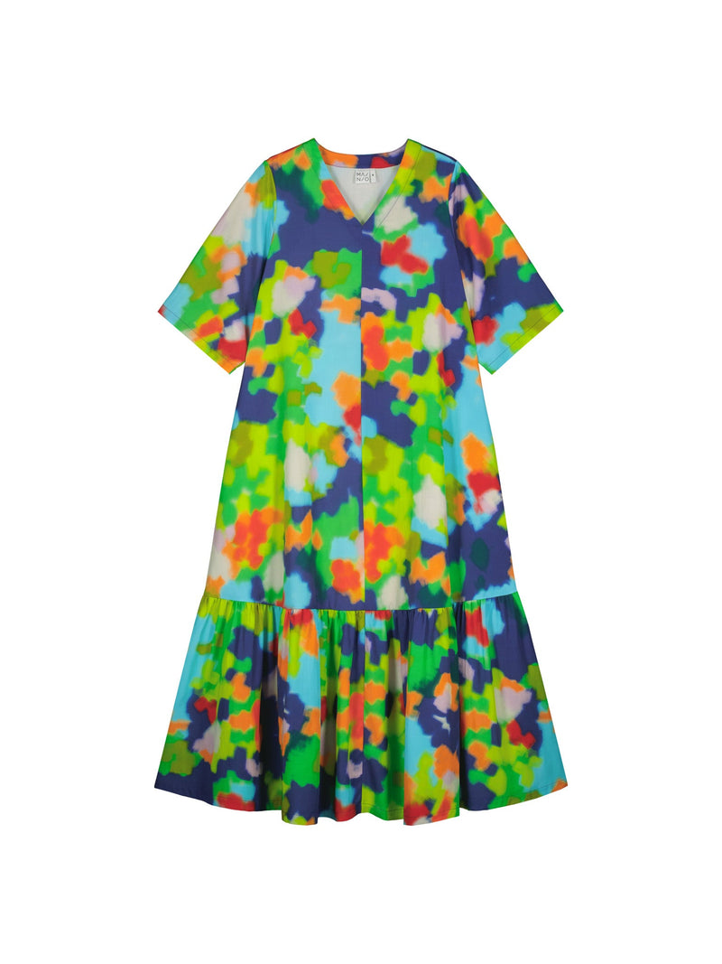 Flowerfield Tencel maxi dress, adults