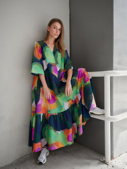 Garden maxi dress, adults