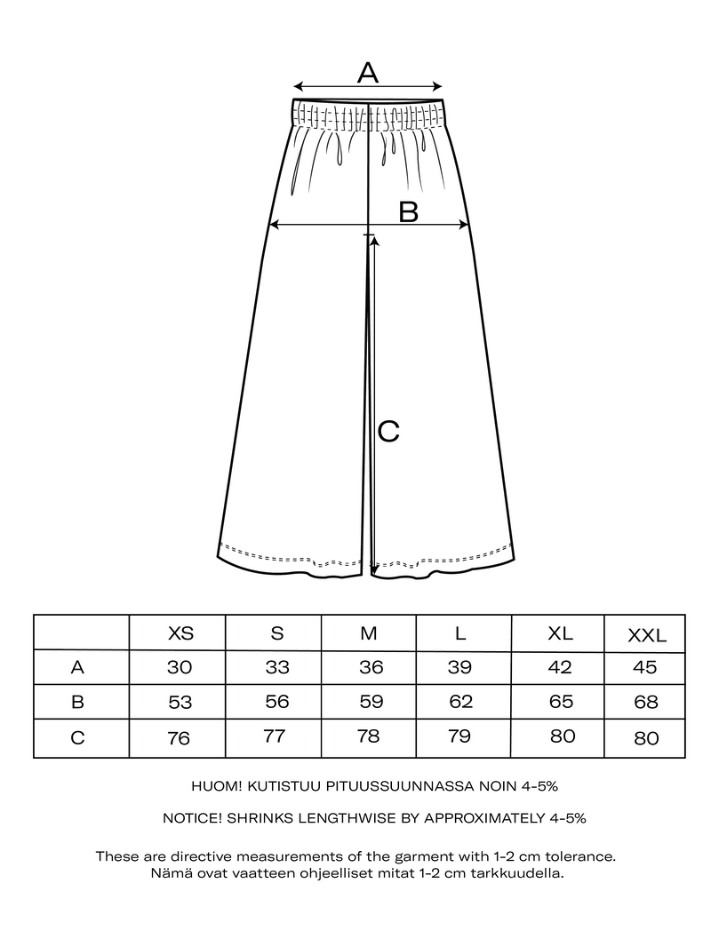 Stripy seersucker pants, adults