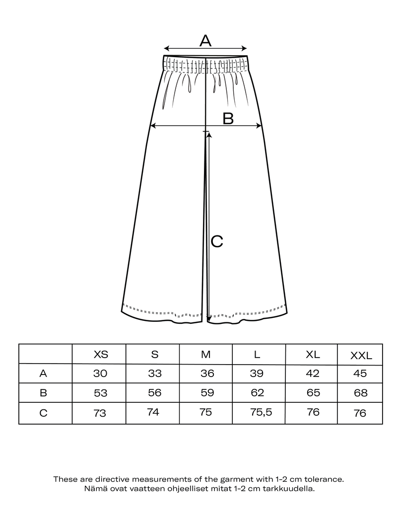 Flowerfield Tencel pants, adults